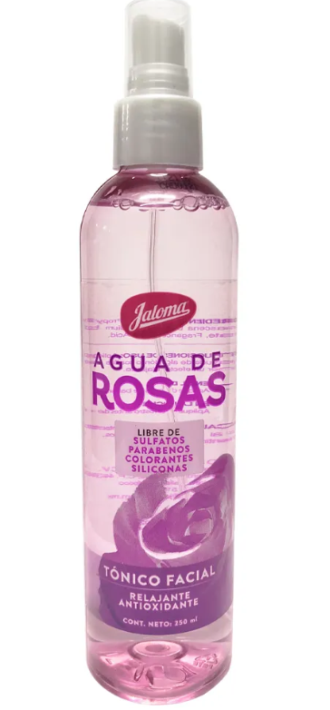 AGUA DE ROSAS (Jaloma) Loción Facial Fco. 250 ML. NA
