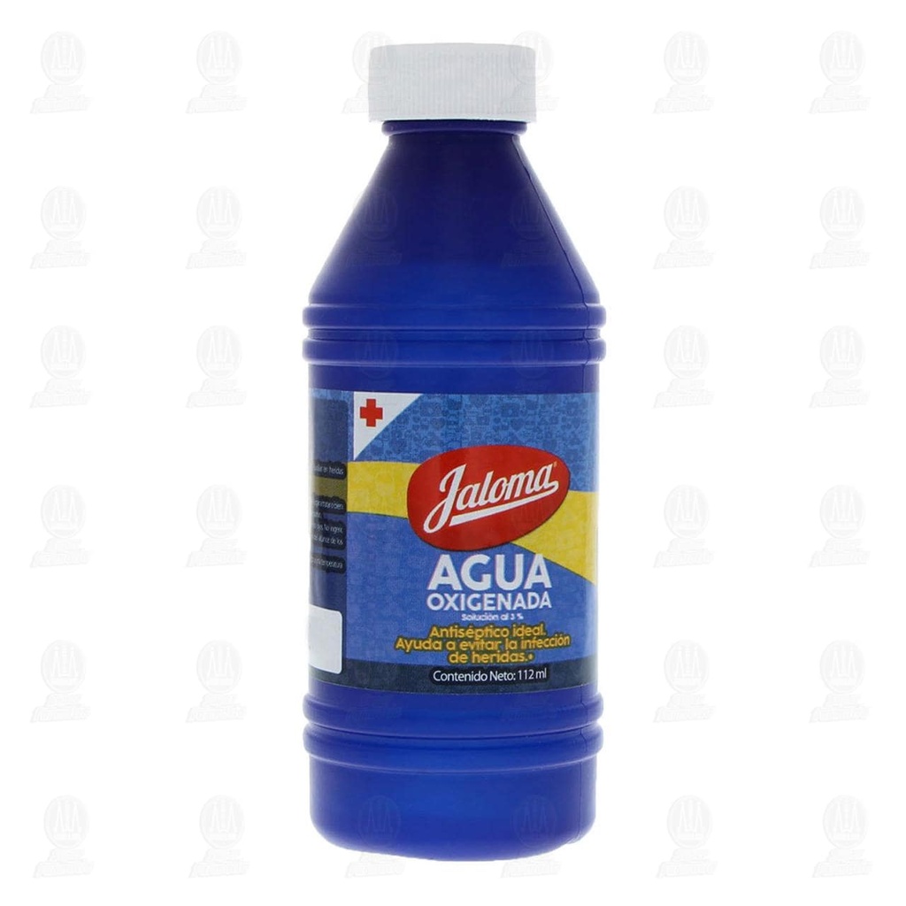 AGUA OXIGENADA (Jaloma) SOLUCION al 3% Fco. 112 ML. Antiséptico a base de Agua oxigenada (Solución).