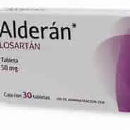 ALDERÁN c/30 TABS.  50 MG. Losartán  50mg. NA