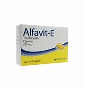 ALFAVIT-E c/30 CAPS. 500 MG. Tocofersolán (Vitamina E) 500mg. NA