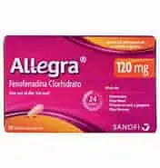 ALLEGRA c/10 TABS. 120 MG.  Fexofenadina 120mg. NA