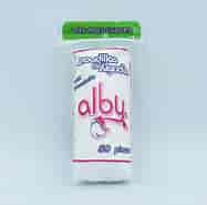 ALMOHADILLAS de ALGODÓN (Alby) Paq. c/50 Pzs. Algodón facial NA