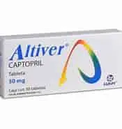 ALTIVER c/30 TABS. 50 MG. Captopril 50mg. NA