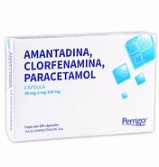 AMATDNA/CLORFNA/PARCTML. (Perrigo) c/24 CAPS. 50/3/300 MG. Amantadina+Clorfenamina+Paracetamol (Tabs. Orales). NA