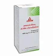 AMOXI./AC.CLAVCO. (Amsa) SUSP. Fco. 50 ML. 400-57.14 MG/5 ML. NA