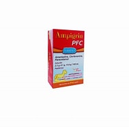AMPIGRIN PFC SOL. Pedtco. Fco. 30 ML. 2.5-0.1-15.0 G/100 ML. y Gotero Amantadina+Clorfenamina+Paracetamol (Gotas Orales). NA