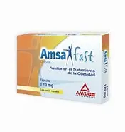 AMSAFAST c/21 CAPS. 120 MG. Orlistat 120mg. NA