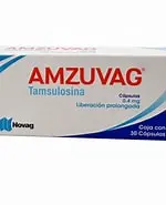 AMZUVAG c/30 CAPS. L.P. 0.4 MG. Tamsulosina 0.4mg (Caps. Orales de Liberación Prolongada). NA