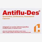 AMANTADINA.CLORFENAMINA.PARACETAMOL 50/3/300 MG C/24 CAP (ANTIFLU-DES ) COLLINS