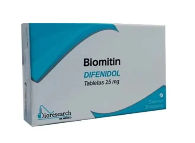 DIFENIDOL 25 MG C/30TAB (BIOMITIN) BIORESEARCH