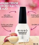 BISSÚ TRATAMIENTO ENDURECEDOR c/EXTO. DE AJO 15 ML. Uñas, tratamiento cosmético para NA