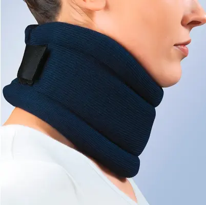 [7506372601522] COLLARÍN CERVICAL BLANDO VENTILADO Negro (OrthoDai) MED. c/1 Pza. NA