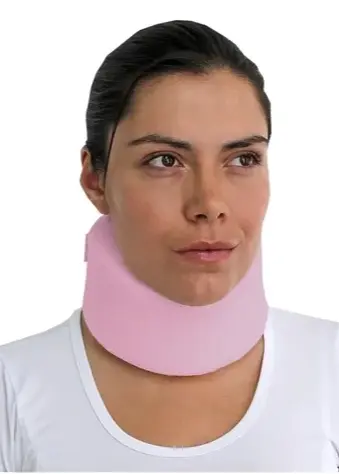 [7506372601843] COLLARÍN CERVICAL BLANDO VENTILADO Rosa (OrthoDai) EX-GDE. c/1 Pza. NA
