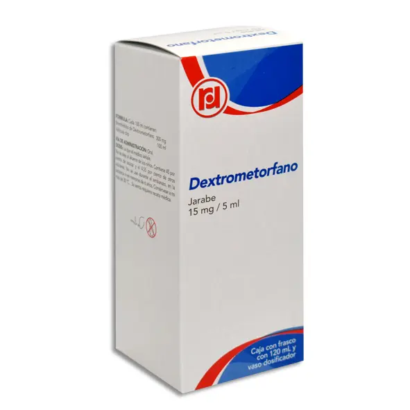 DEXTROMETORFANO JARABE (Randall) Fco. 120 ML. 15 MG/5 ML. Dextrometorfano. (Susp. Oral.) RANDALL