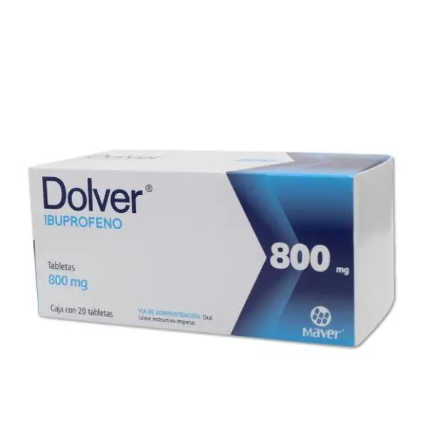 DOLVER c/20 TABS. 800 MG. NA