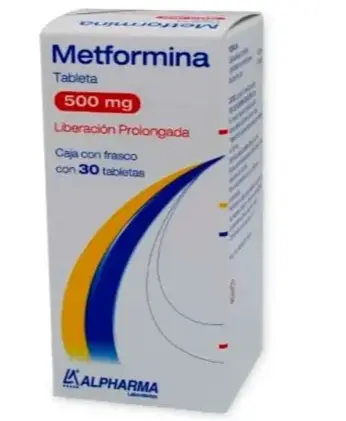 METFORMINA (Alpharma) c/30 TABS. L.P. 500 MG. NA