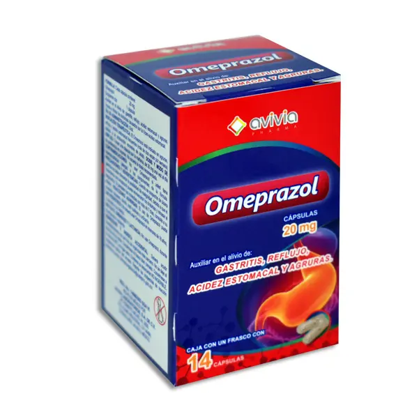 OMEPRAZOL (Avivia) c/ 14 CAPS. 20 MG. NA