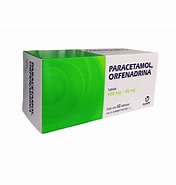 PARACETAMOL/ORFENADRINA (Maver) c/50 TABS. 450/35 MG.  NA