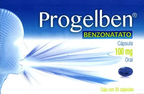 PROGELBEN c/20 CAPS. 100 MG. BENZONATATO PROGELA 