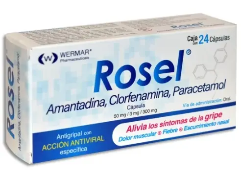 ROSEL c/24 CAPS. 50/3/300 MG. 
