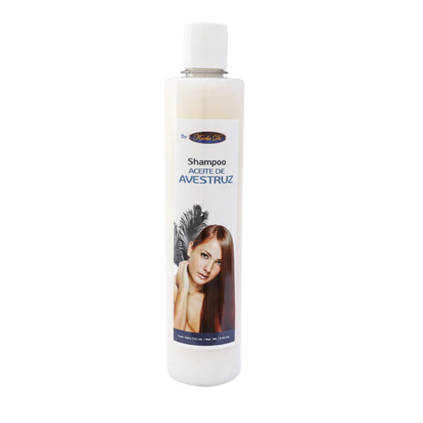 SHAMPOO ACEITE DE AVESTRUZ (Karla Di) 500 ML. Aceite Vegetal NA