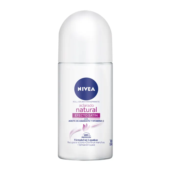 NIVEA DESODORANTE Aclarado Natural 48H Roll-on 50 ML. NA