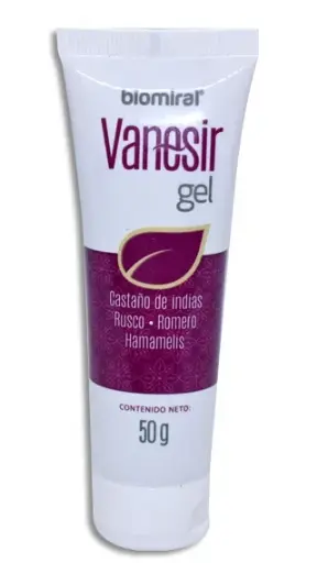 VANESIR GEL Tubo c/ 50 G. Castaño de indias en combinación (Caps. Orales). NA