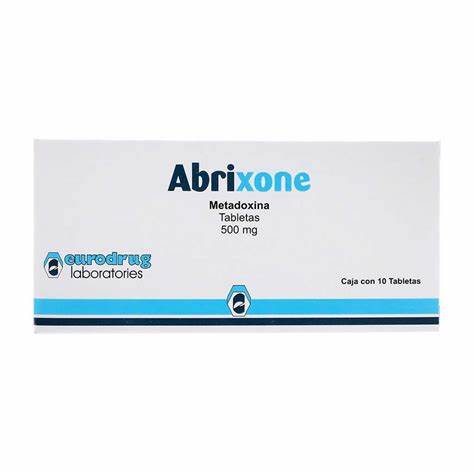 ABRIXONE c/10 TABS. 500 MG. Metadoxina