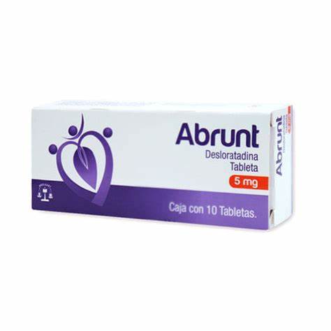 ABRUNT c/10 TABS. 5 MG. Desloratadina (Tabs. Orales)