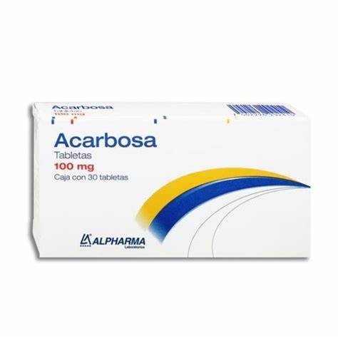 ACARBOSA (Alpharma) c/30 TABS. 100 MG. Acarbosa 100mg NA