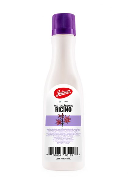 ACEITE de RICINO Clásico (Jaloma) Fco.  60 ML. Aceite de Ricino NA