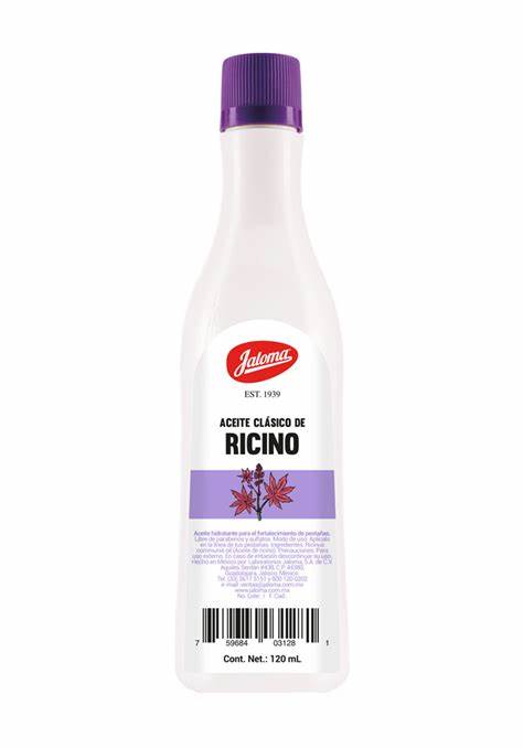 ACEITE de RICINO Clásico (Jaloma) Fco. 120 ML. NA