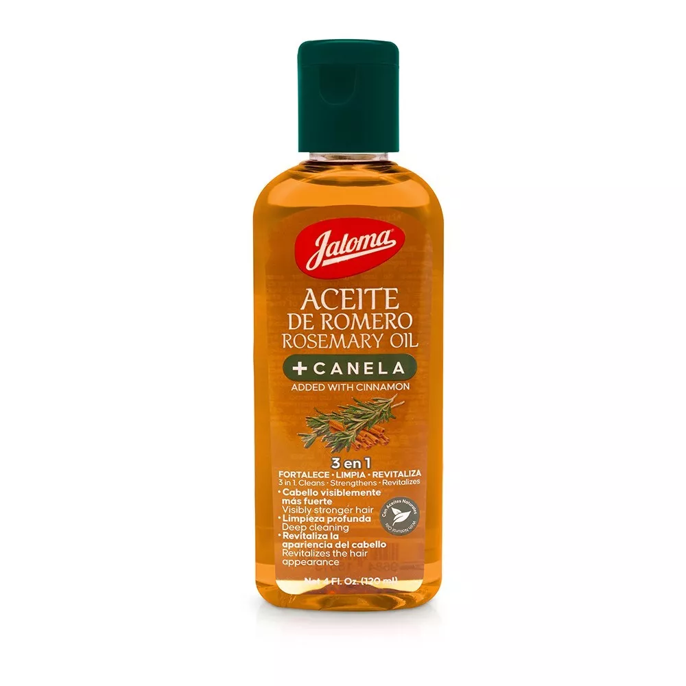 ACEITE De ROMERO/CANELA Para CABELLO (Jaloma) Fco. 120 ML.