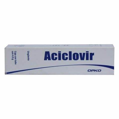 ACICLOVIR (Opko) Ungüento Oft. TUBO c/4.5 G. 30 MG/1 G. Aciclovir (Oftalmico) NA