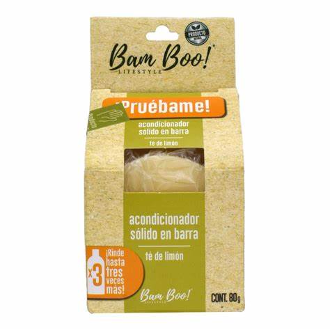 ACONDICIONADOR SÓLIDO TÉ DE LIMÓN Barra c/80 G. Acondicionador (Capilar)