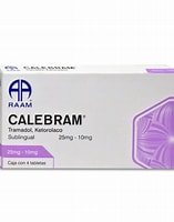 CALEBRAM c/10 TABS. Sublingual 25-10 MG. Ketorolaco+Tramadol (Sublingual). NA