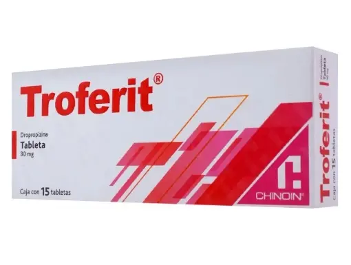DROPROPIZINA 30MG C/15 TAB (TROFERIT) 