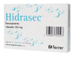 RECECADOTRILO 100MG C/9 CAPSULAS (HIDRASEC) 