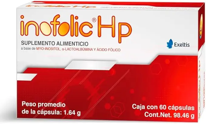 Inofolic Hp Suplemento Alimenticio 60 Cápsulas 98.4 G