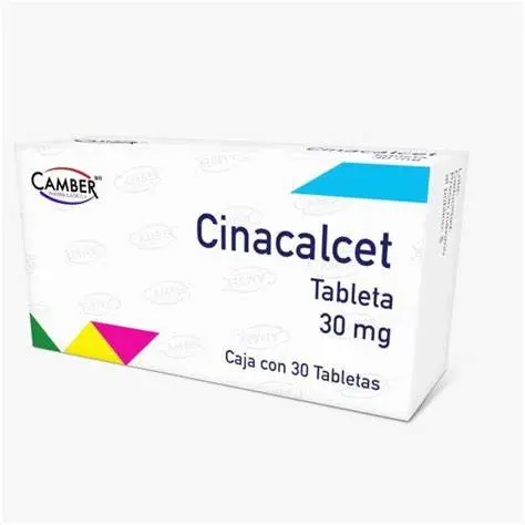 CINACALCET 30 MG, CON 30 TABLETAS CAMBER