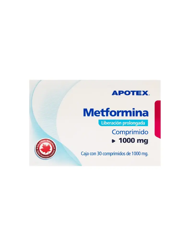 METFORMINA LP 30 COMP 1000 MG APOTEX