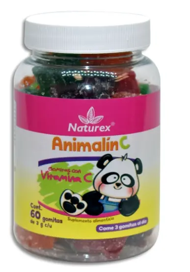 ANIMALIN C 60 GOMITAS DE 3 C/U.