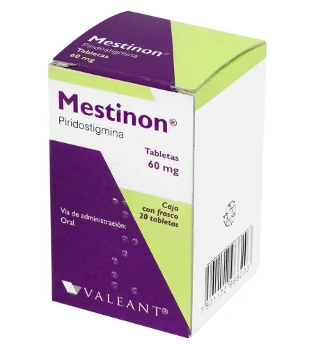 [7501122966203] Mestinon De 60 mg Con 20 Tabletas
