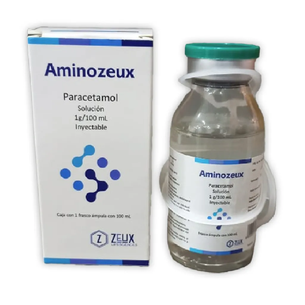 [8906055587881] AMINOZEUX Sol. Iny. c/4 FCO. AMP. 100 ML. 1 G/100 ML.