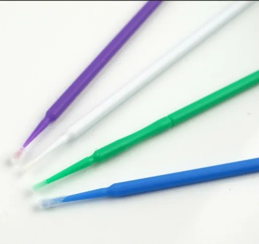 APLICADORES 100 (MICROPINCELES) CON 100 PZS MARCA MICROBUCH INTERNACIONAL