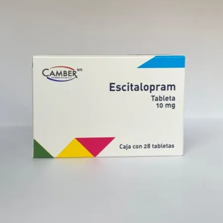 ESCITALOPRAM 10 MG C/28 TABLETAS CAMBER