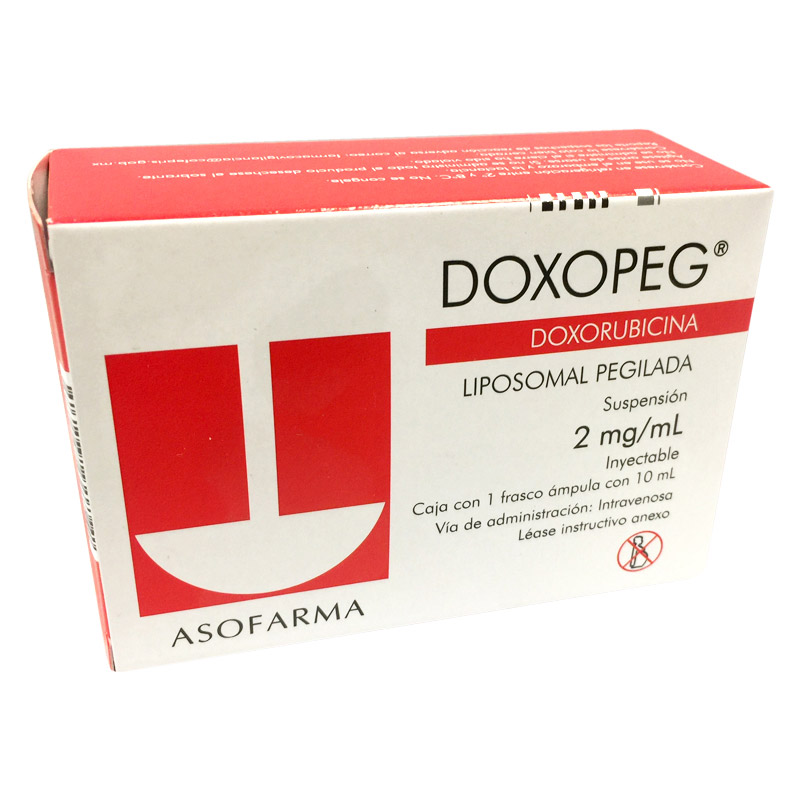 Doxopeg Doxorubicina 2Mg C/1 Amp ASOFARMA | Medical Services