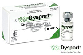 [3582186001653] Dysport Toxina Botulinica 500UI 3mL Iny
