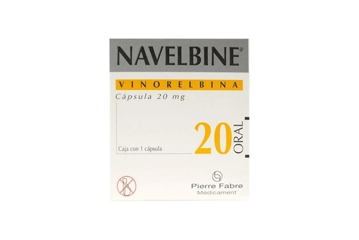 [7501088504761] Navelbine Vinorelbina 20Mg C/1 Cap PIERREFABR