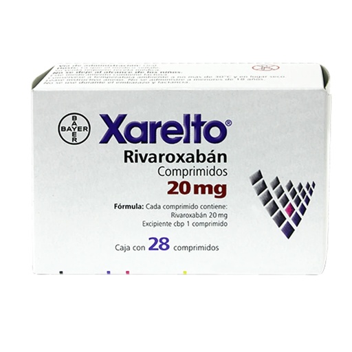 [7501318608788] Xarelto Rivaroxaban 20Mg C/28 Comp BAYER